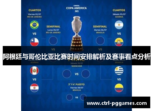 阿根廷与哥伦比亚比赛时间安排解析及赛事看点分析